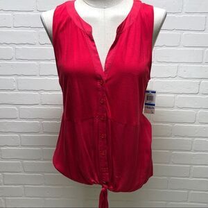 NWT I.N.C International Concepts Medium knit sleeveless top.